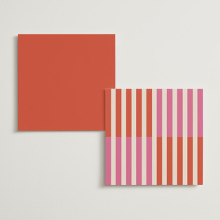 This is a pop menu cards with standard by letterfix called color block printing on signature in standard