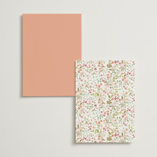 This is a peony menu cards with standard by Jennifer Wick called avery printing on signature in standard