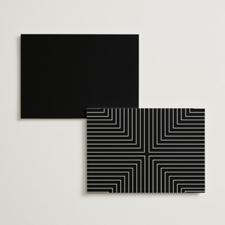 This is a pearl menu cards with standard by Christie Garcia called everly printing on signature in standard