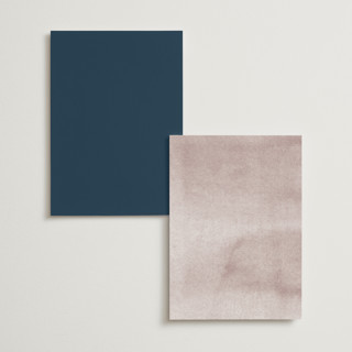 This is a ocean menu cards with standard by Sumak Studio called meanders printing on signature in standard