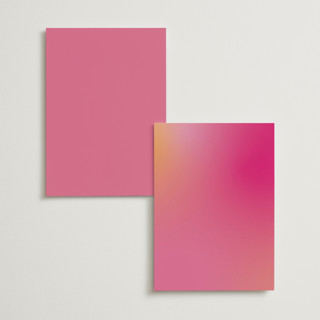 This is a fruit punch menu cards with standard by Ashley DeMeyere called pop romance printing on signature in standard