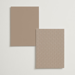 This is a pearl menu cards with standard by Hooray Creative called luxe script printing on signature in standard