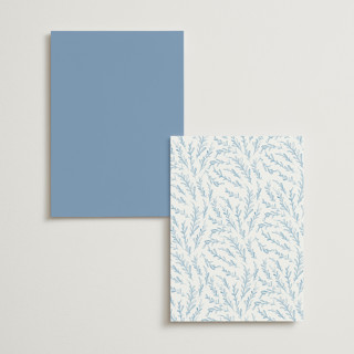 This is a sky menu cards with standard by Creo Study called aristocratic printing on signature in 5x7