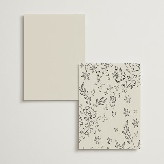 This is a ivory menu cards with standard by Ani Somi called milagro printing on signature in standard