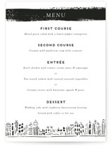 wedding menu cards minted sample menu card for dinner party