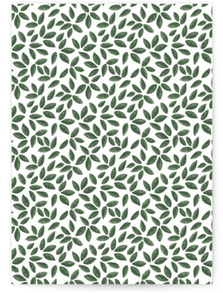 This is a forest menu cards with standard by Paper Sun Studio called nature's chapel printing on signature in standard