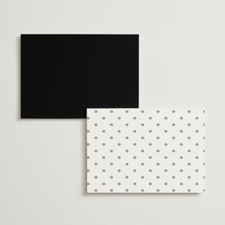 This is a ecru menu cards with standard by Anna Elder called cielo printing on signature in standard