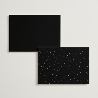 This is a panda menu cards with standard by Lea Delaveris called make it official printing on signature in standard