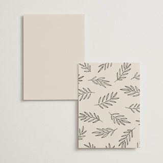 This is a noir menu cards with standard by Jessica Corliss called little party big love printing on signature in standard