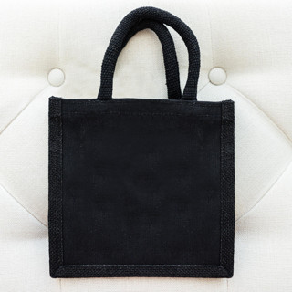 This is a black wedding day of favors by Veronica Esquino called 10 small wedding favor bags - black in standard