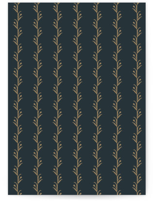 This is a midnight menu cards with foil pressed by Ana de Sousa called for eternity printing on signature in standard