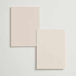 This is a petal menu cards with foil pressed by Design Lotus called idyllic printing on signature in standard