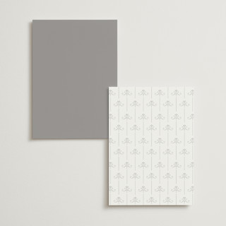 This is a sugar menu cards with foil pressed by chocomocacino called toulomotiri printing on signature in 5x7