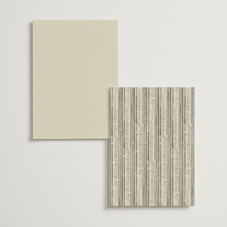 This is a birch menu cards with foil pressed by Shiny Penny Studio called deco spring florals printing on signature in standard