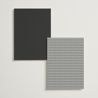 This is a onyx menu cards with foil pressed by Kristie Kern called panache printing on signature in standard