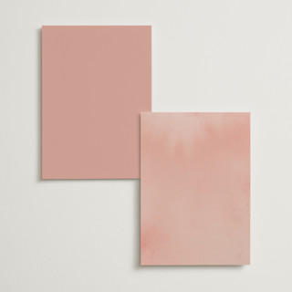 This is a blush menu cards with foil pressed by Petra Kern called love blossom printing on signature in standard