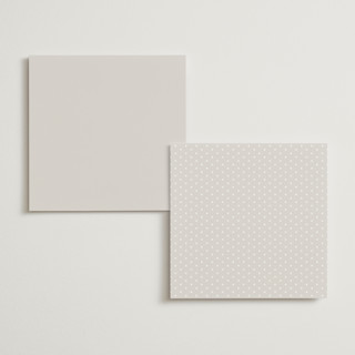 This is a cream menu cards with foil pressed by Simona Camp called striped square printing on signature in standard