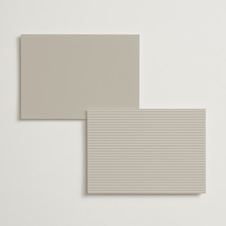 This is a clay menu cards with foil pressed by Carolyn Nicks called true love printing on signature in standard