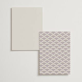 This is a vanilla menu cards with foil pressed by Lori Wemple called deco nouveau printing on signature in standard