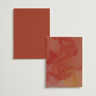 This is a autumn menu cards with foil pressed by Itsy Belle Studio called autumn leafs printing on signature in standard