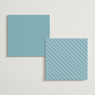 This is a sky menu cards with foil pressed by Nicole Walsh called regal printing on signature in 5x5