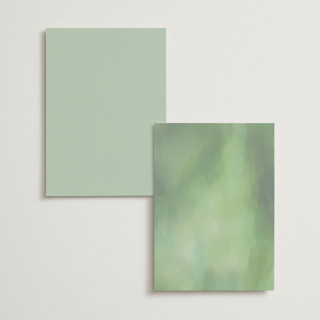 This is a mojito menu cards with foil pressed by Susan Moyal called monogramed arch printing on signature in standard