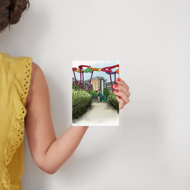 Riverwalk Wall Art Prints by The Tattered Traveler Minted