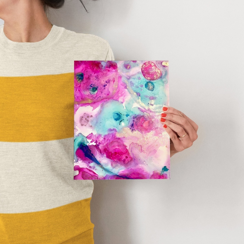 Love's in the Air Wall Art Prints by Michelle Jean Minted