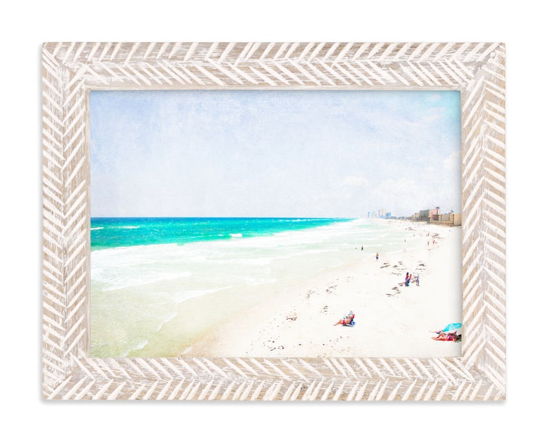 Vintage Beach Scene Wall Art Prints by Mary Ann Glynn-Tusa ...