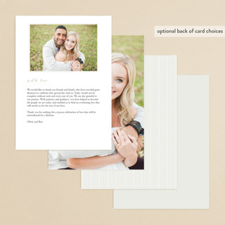 This is a cloud menu cards with gloss press by Rochelle Renee called gilded wildflowers printing on signature in standard