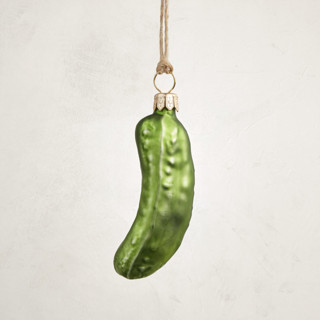 This is a pickle christmas ornaments by Minted called christmas pickle in standard