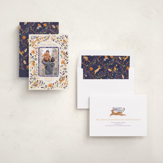 This is a clementine met with standard by Sarah Knight called palampore woodland printing on recycled smooth signature in standard
