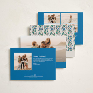 This is a cobalt met with standard by Paper Sun Studio called leaping stag printing on recycled smooth signature in standard