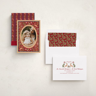 This is a mulled wine met with standard by Creo Study called holiday flora and fauna printing on recycled smooth signature in standard
