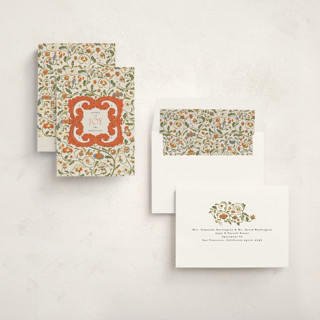 This is a coral met with standard by Gwen Bedat called jardin chinois printing on signature in standard