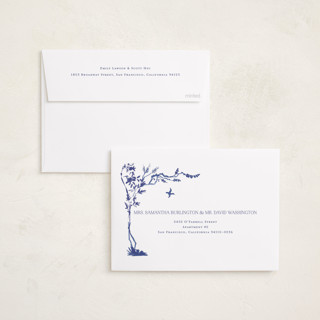 This is a cobalt met with standard by Lucrecia Caporale called three friends of winter printing on signature in standard