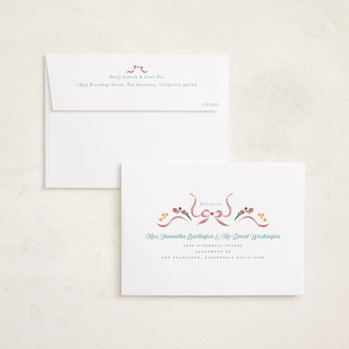 This is a teal met with standard by Corinne Malesic called sprigged printing on recycled smooth signature in standard