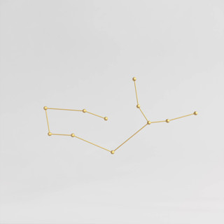 This is a brass home decor by Richard Clarkson called constellation in standard