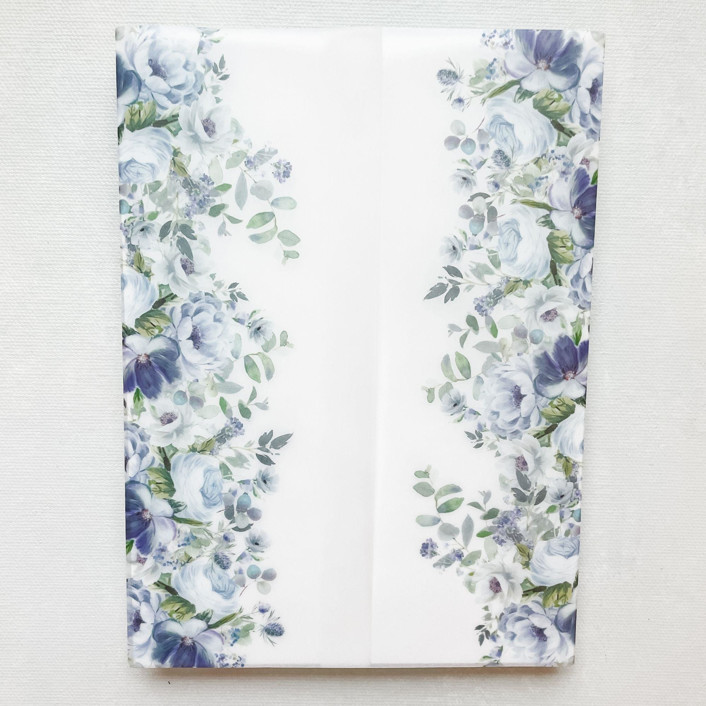 Garden Elegance | Set of 10 Floral Vellum Jackets
