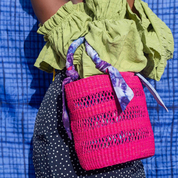 Piiki Bag in Fuchsia