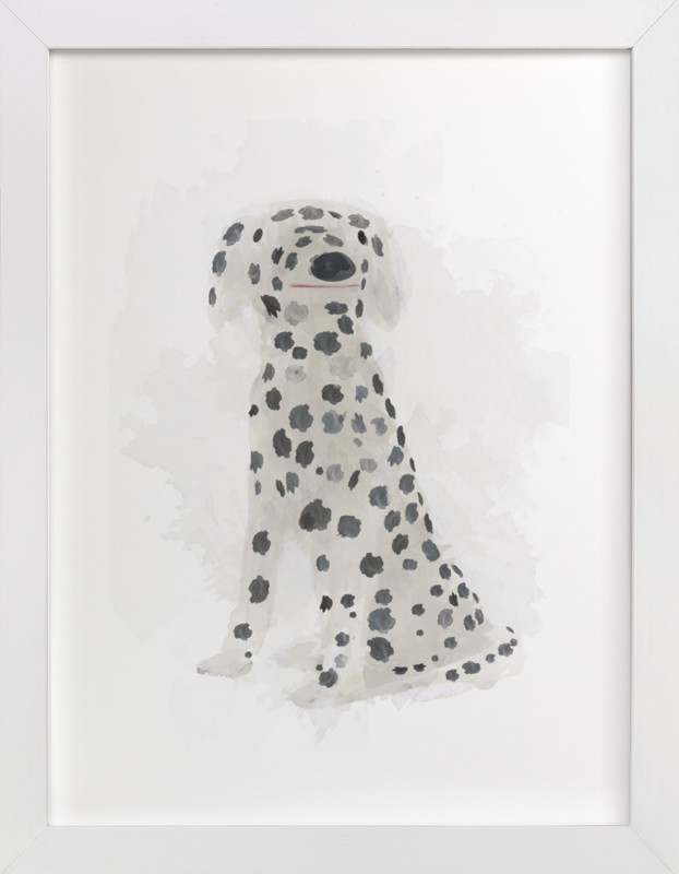 Spot the Dalmatian Wall Art Prints by Melissa Marcarelli Minted