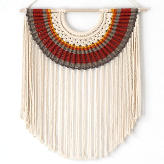 This is a multicolor original textiles by Bharti Trivedi called amber in standard