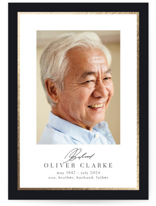 Excalibur,Reflected Edge UR foil 直筆サイン入り Classic Edge Foil-Pressed Memorial Cards by Nicole Walsh | Minted