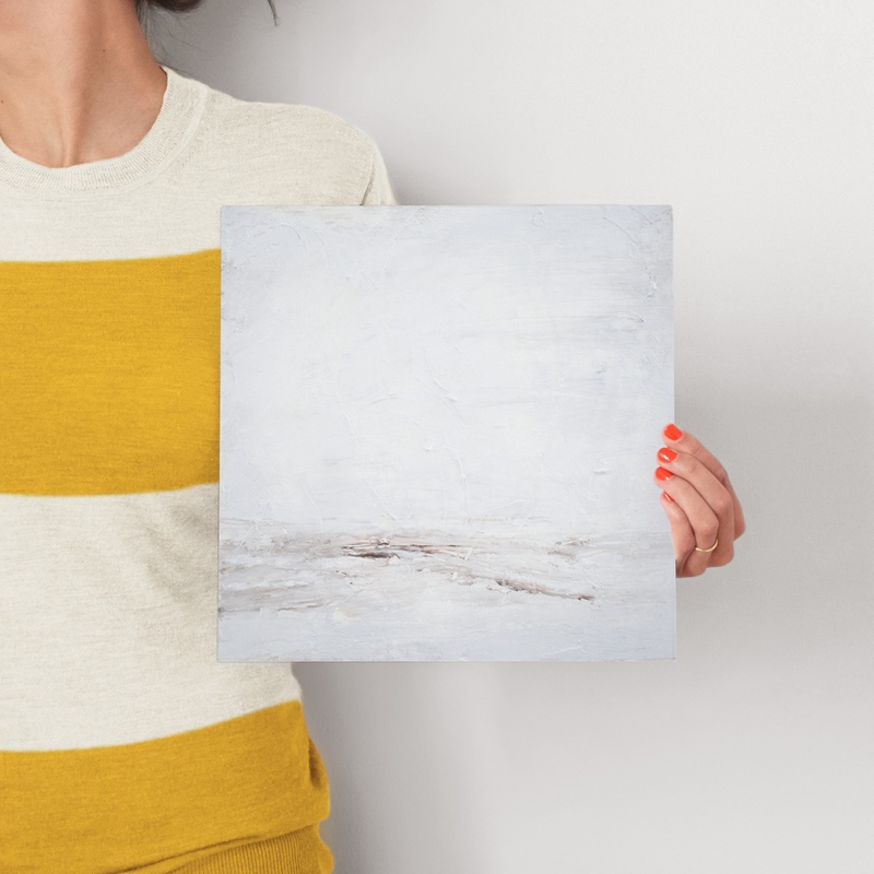 Neutral Tranquility Wall Art Prints by Deb Presutto Minted
