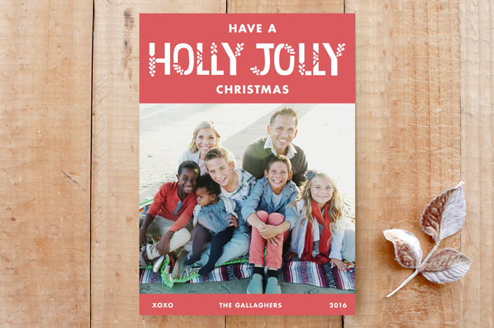 Herringbone Holly Jolly