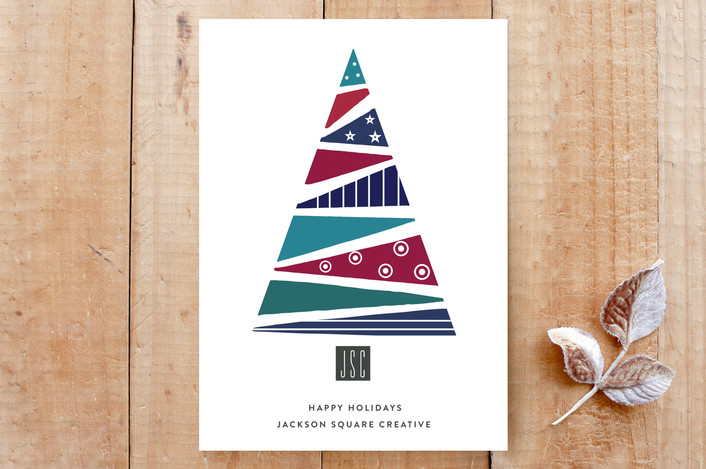 Stacked Triangles Christmas Tree