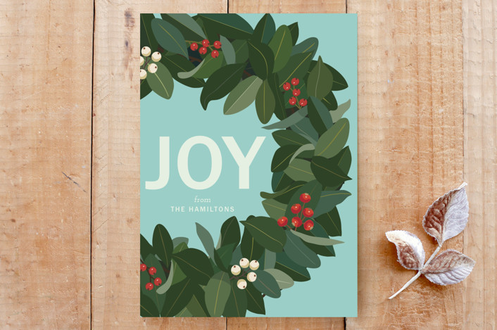 Joy Holiday Wreath