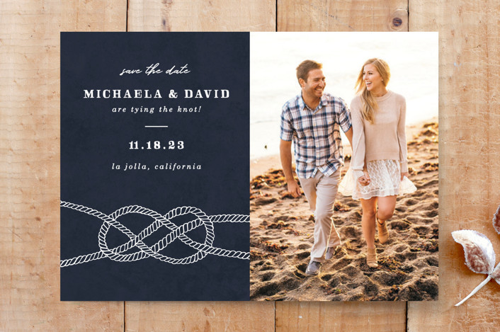 Illustrated Knot Save the Date