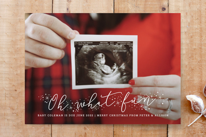 What Fun Pregnancy Announcement