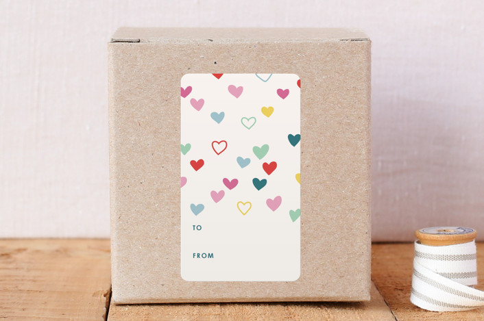 Little Hearts Gift Label